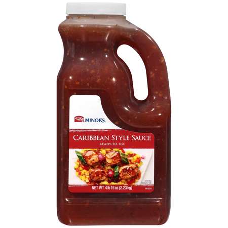 MINORS Minor's Caribbean Style Sauce Ready-To-Use .5 gal., PK4 00050000783120